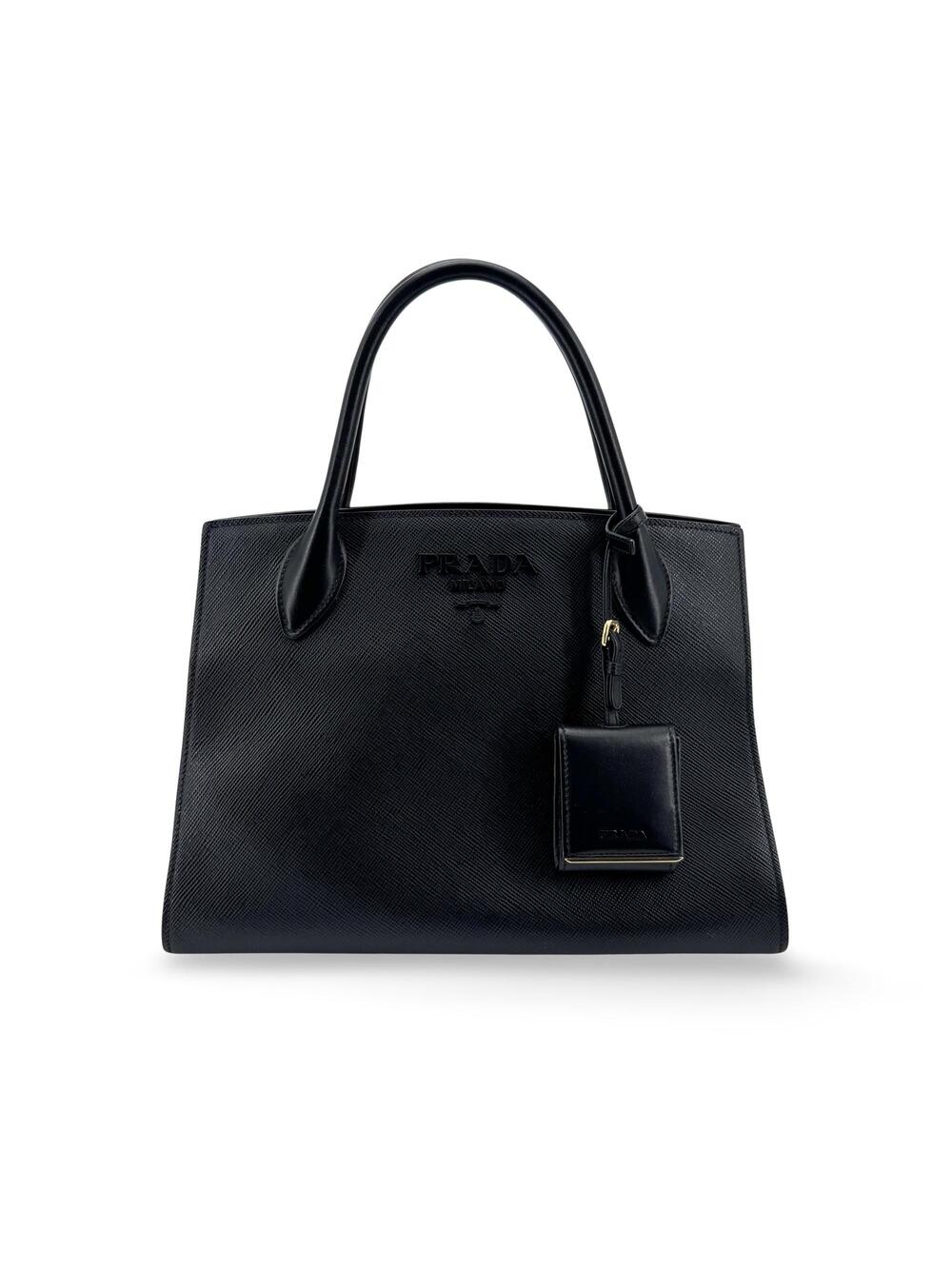 Prada Saffiano Monochrome Medium Tote #352699F87B